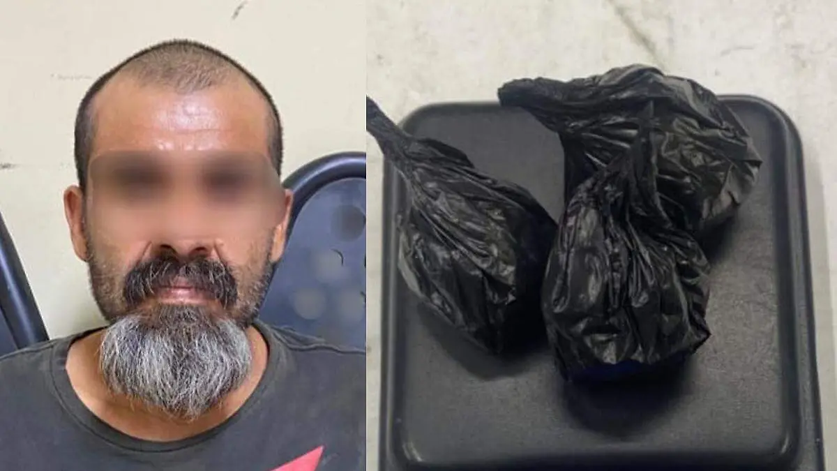 Daniel, de 45 años, detenido con droga, es el principal sospechoso de un par de robos registrados en el primer cuadro comercial de la ciudad